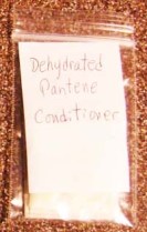 Dehydrated conditioner packets